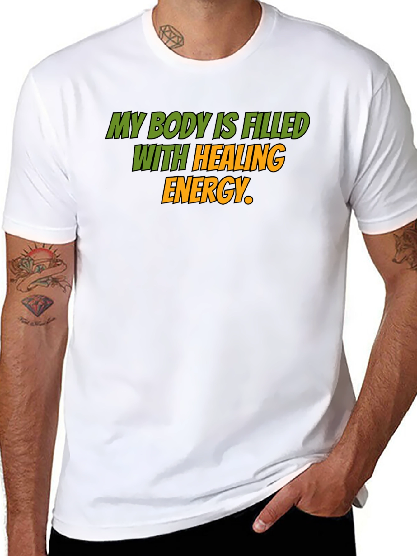 Healing Energy T-Shirt - Comfort Fit