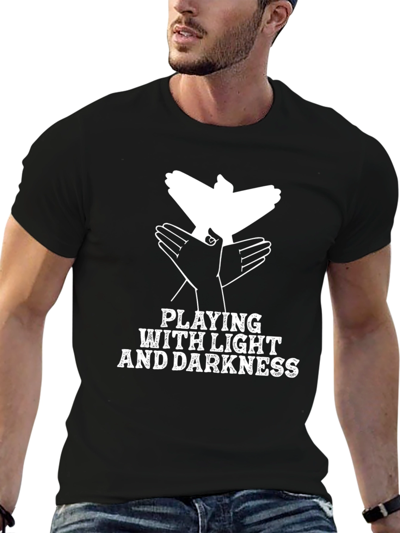 Shadow Puppet T-Shirt - Light & Darkness Play