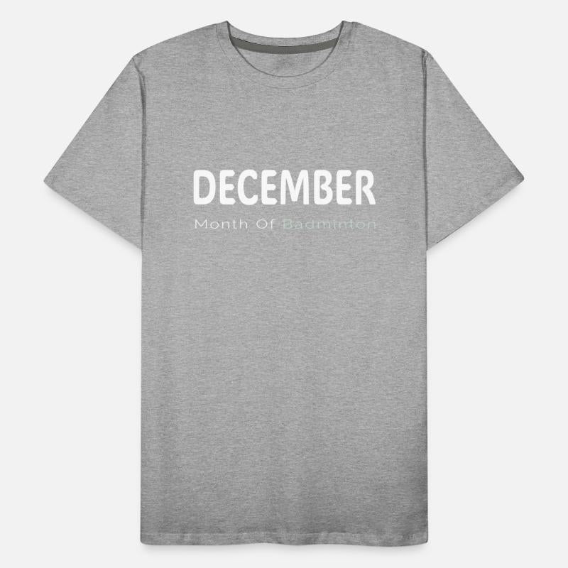 December is month Of Badminton