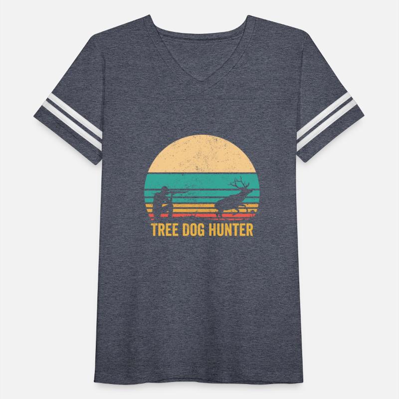 Deer Hunting Deer Hunter Tree Dog Hunter Retro