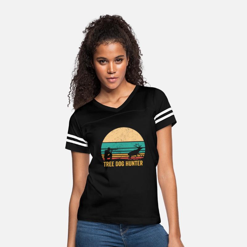 Deer Hunting Deer Hunter Tree Dog Hunter Retro