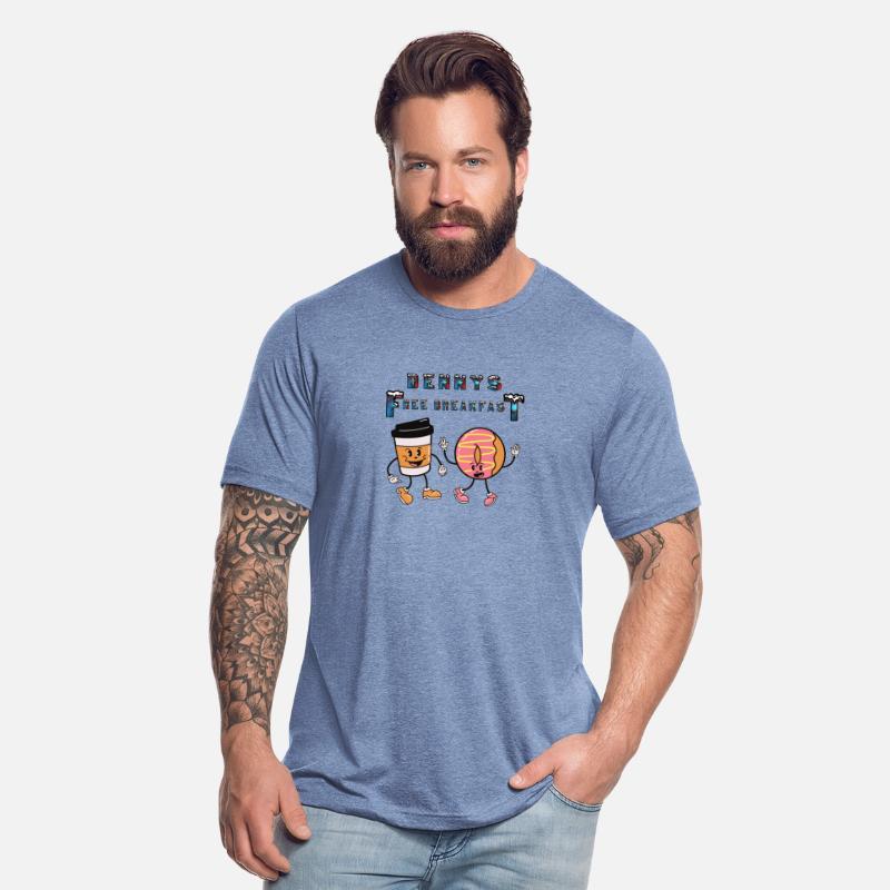dennys shirt free breakfast , design by roka000