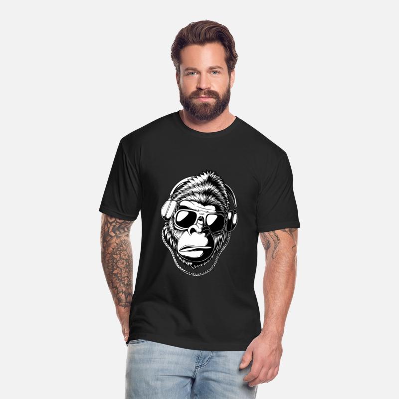 Design Groovy Gorilla Music & Shades Tee