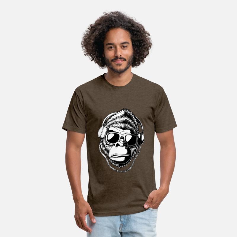 Design Groovy Gorilla Music & Shades Tee