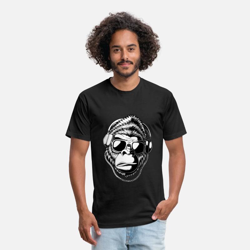 Design Groovy Gorilla Music & Shades Tee