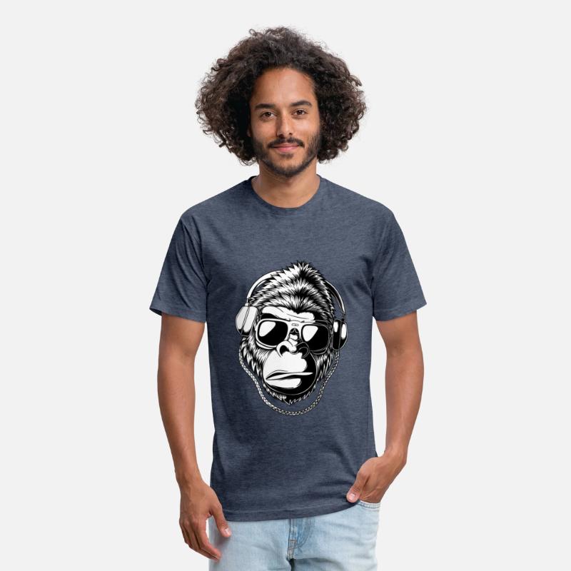Design Groovy Gorilla Music & Shades Tee