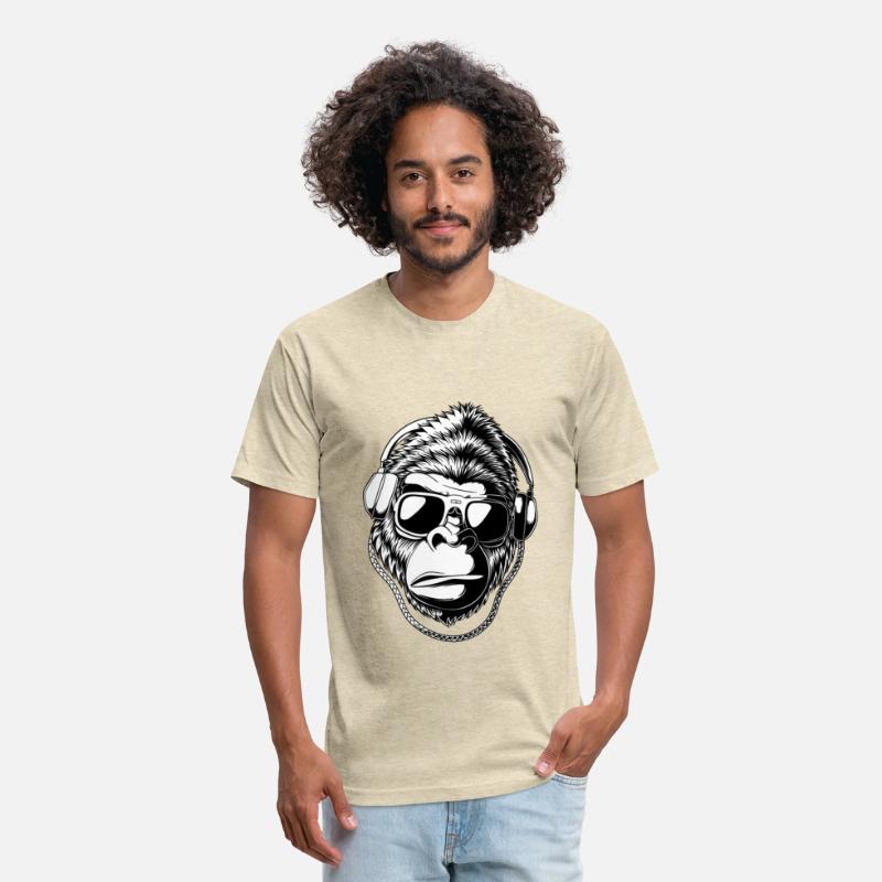 Design Groovy Gorilla Music & Shades Tee