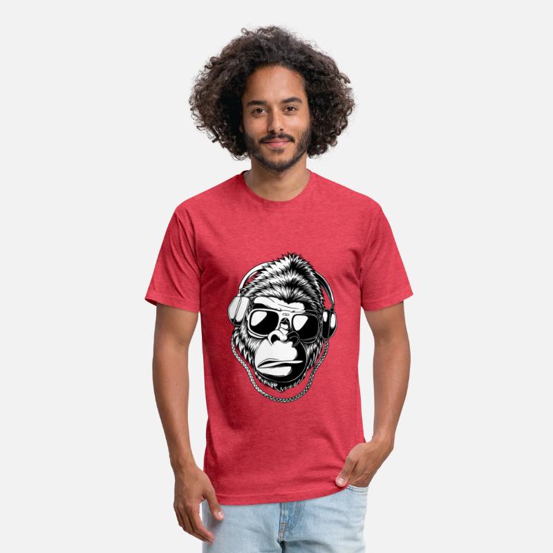 Design Groovy Gorilla Music & Shades Tee
