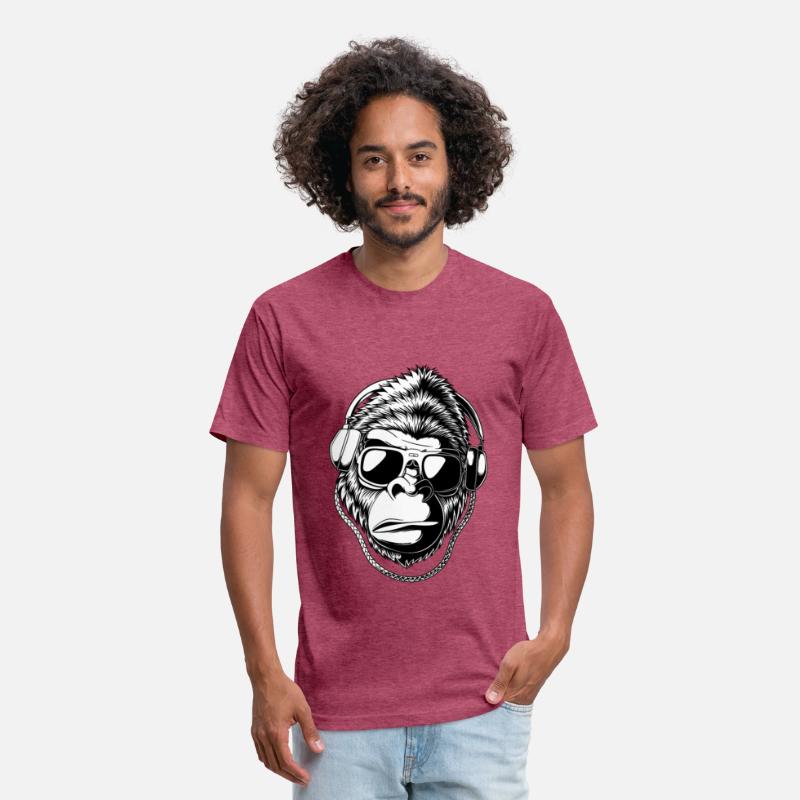 Design Groovy Gorilla Music & Shades Tee
