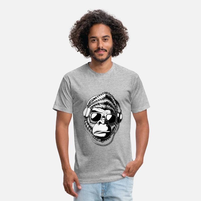 Design Groovy Gorilla Music & Shades Tee