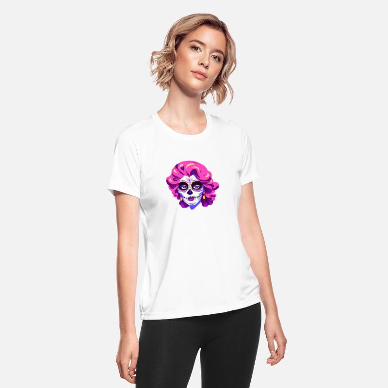 dia de los muertos sugar skull beauty