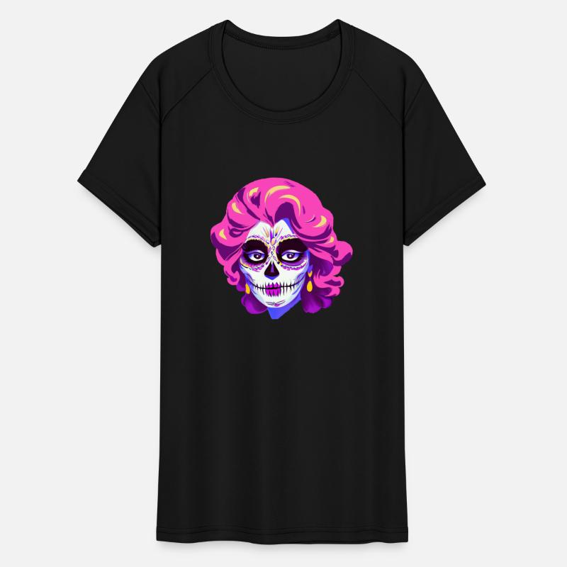 dia de los muertos sugar skull beauty