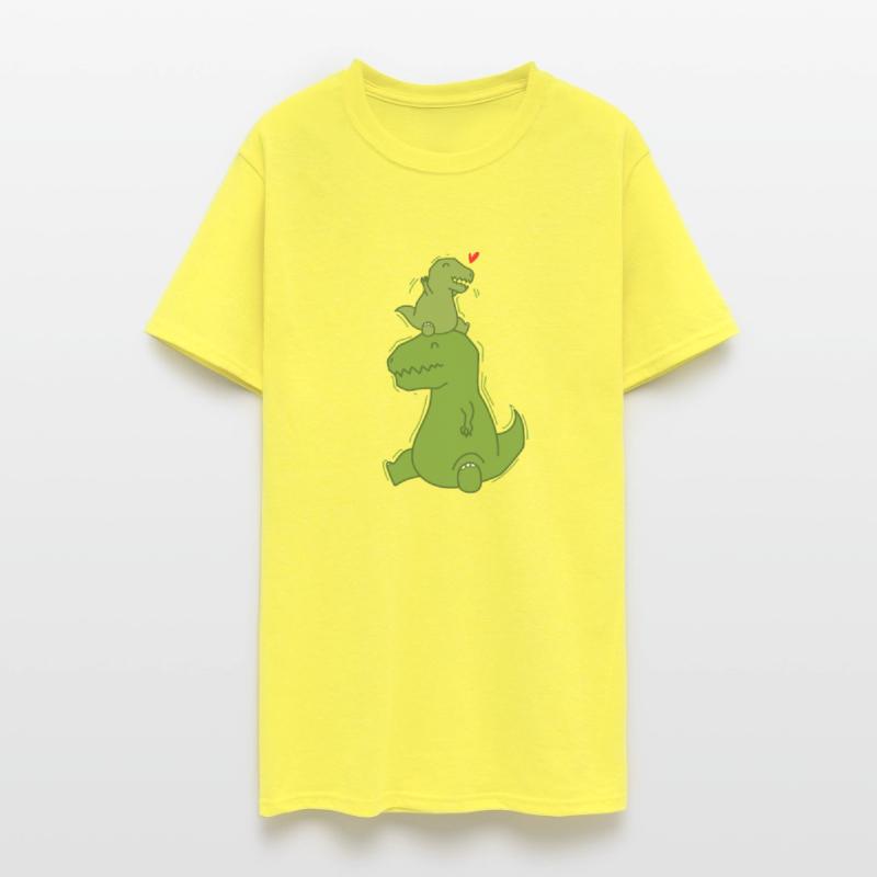 Dino Daddy with small T-Rex Dinosaur