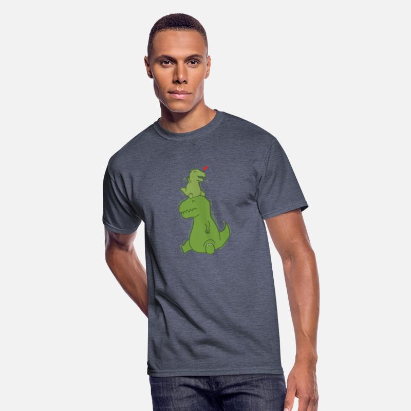 Dino Daddy with small T-Rex Dinosaur