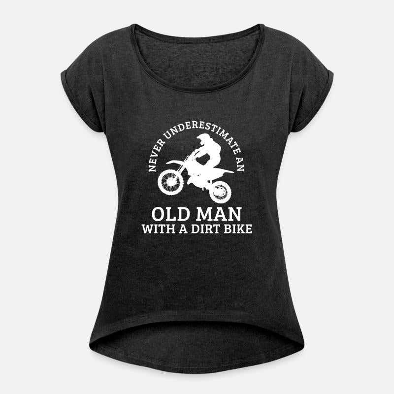 Dirt Bike Biker Old Man