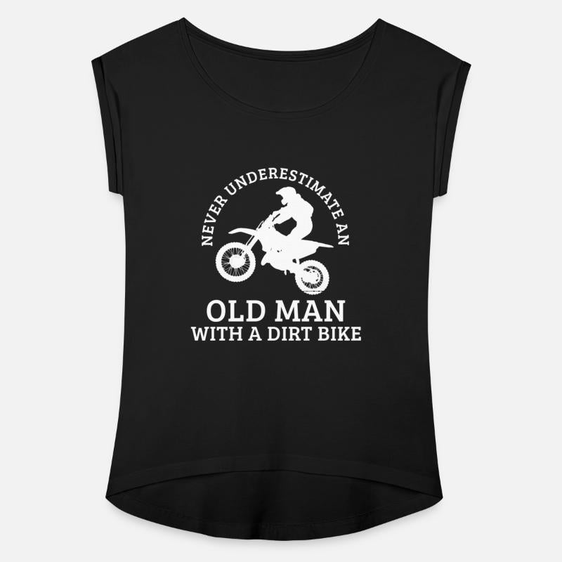 Dirt Bike Biker Old Man