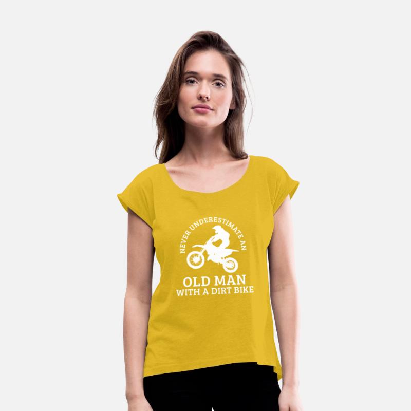 Dirt Bike Biker Old Man