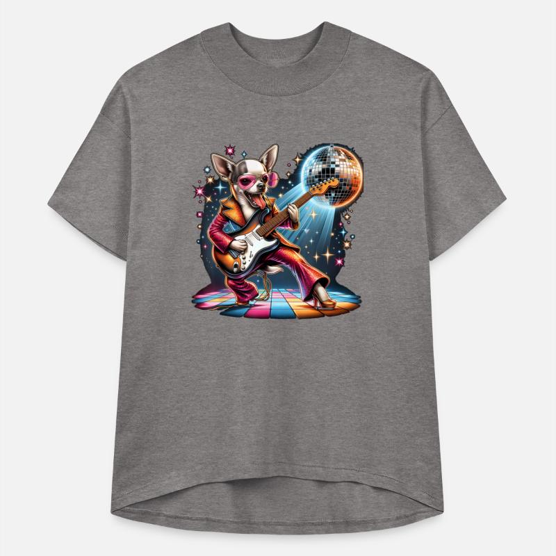 Disco Guitar Chihuahua dog