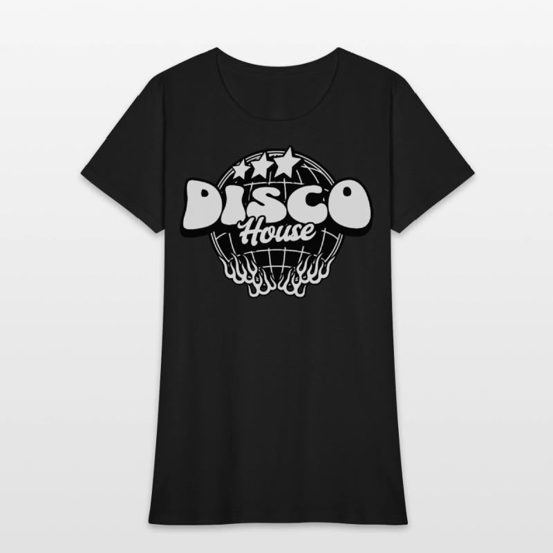 DISCO HOUSE - Flaming Disco Ball (Black)