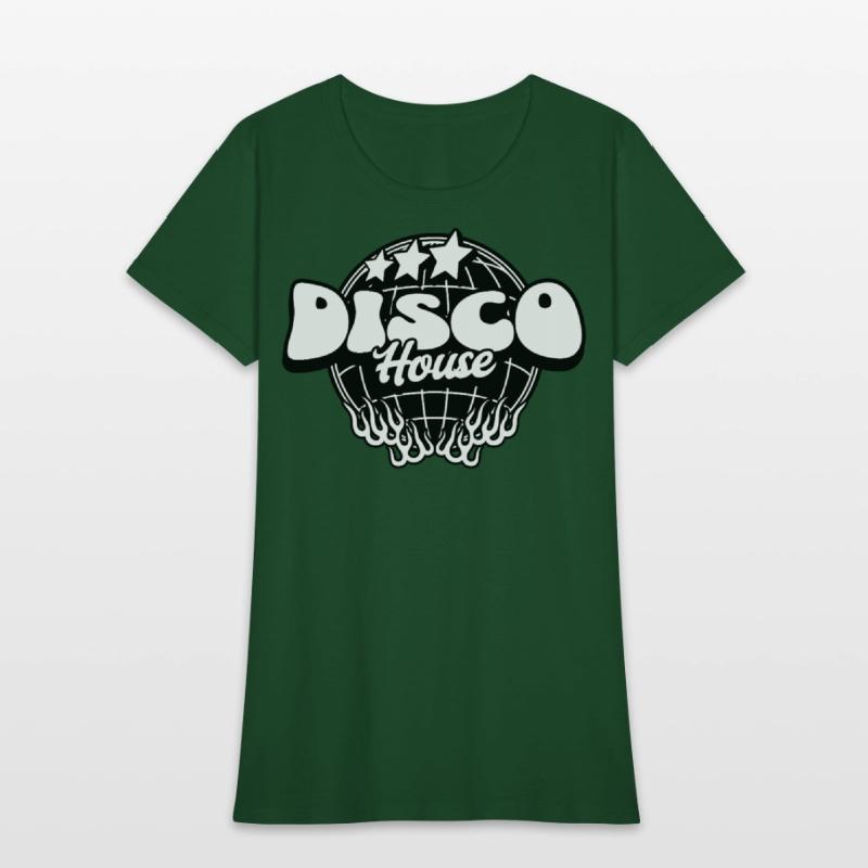 DISCO HOUSE - Flaming Disco Ball (Black)