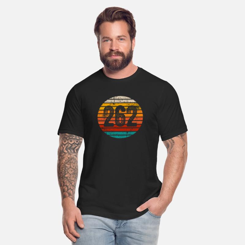 Distressed Vintage Sunset 262 Area Code