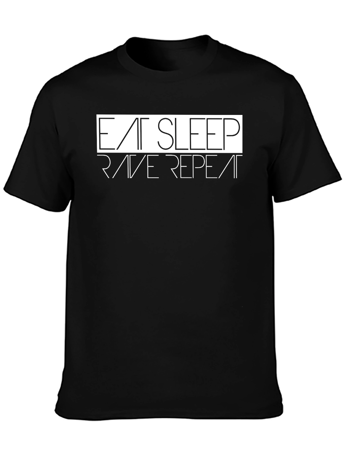 Eat Sleep Rave Repeat Graphic Tee