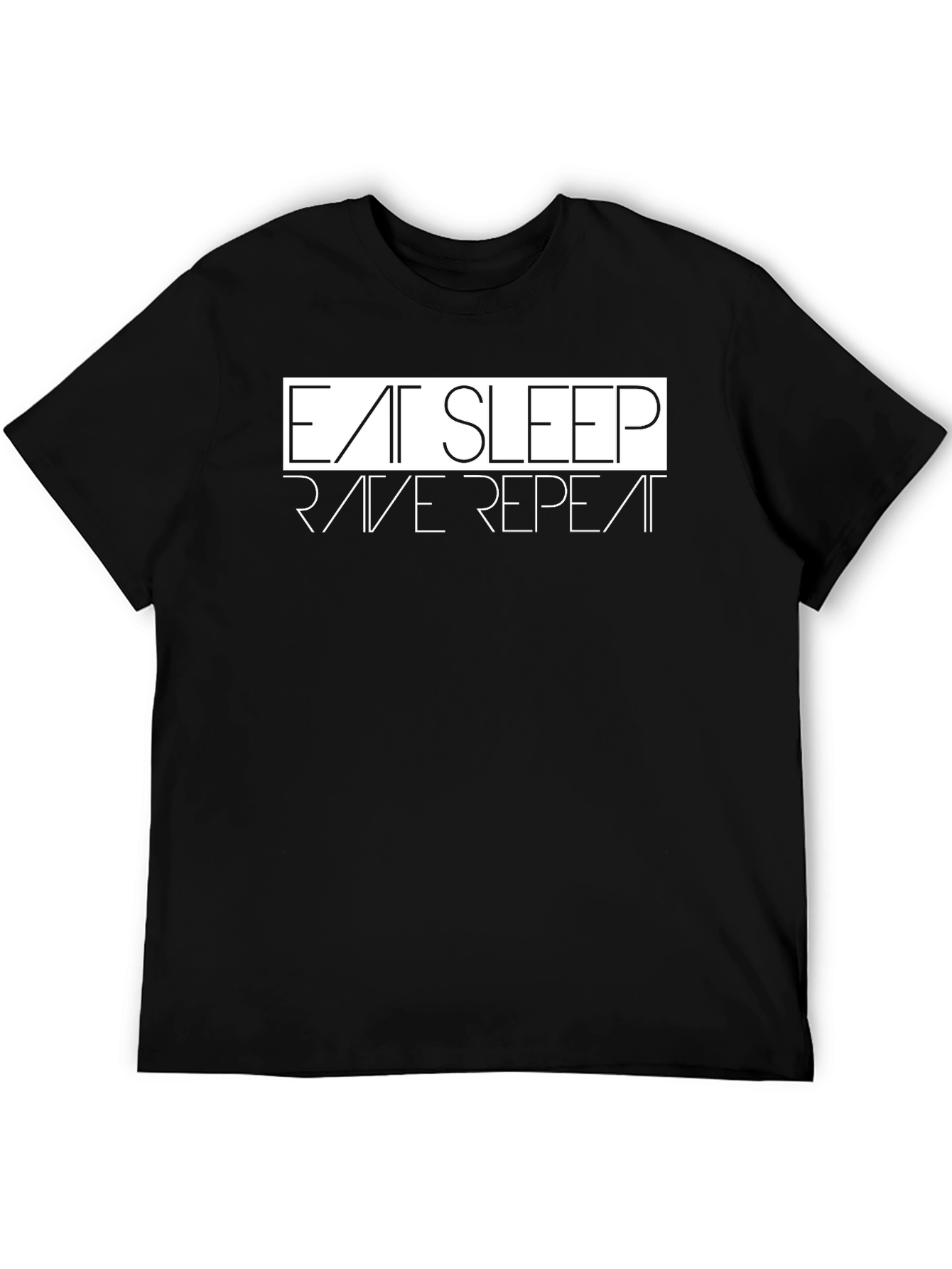 Eat Sleep Rave Repeat Graphic Tee