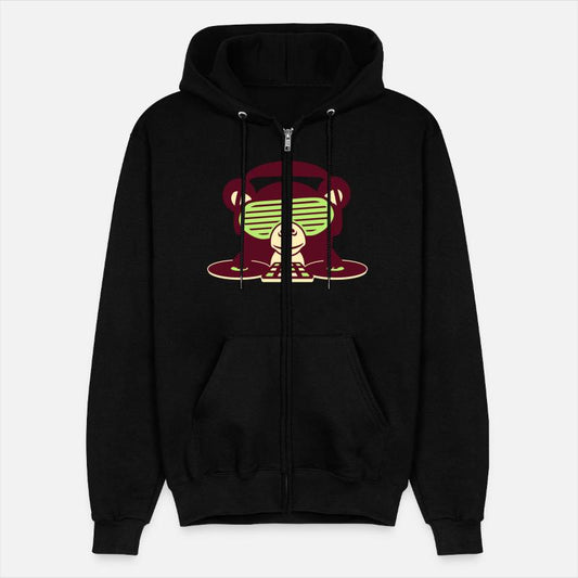 DJ Club Disco Music Party Funny Monkey Chimpanzee