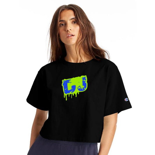 DJ Graffiti Spray Drops Music Party Text Lettering