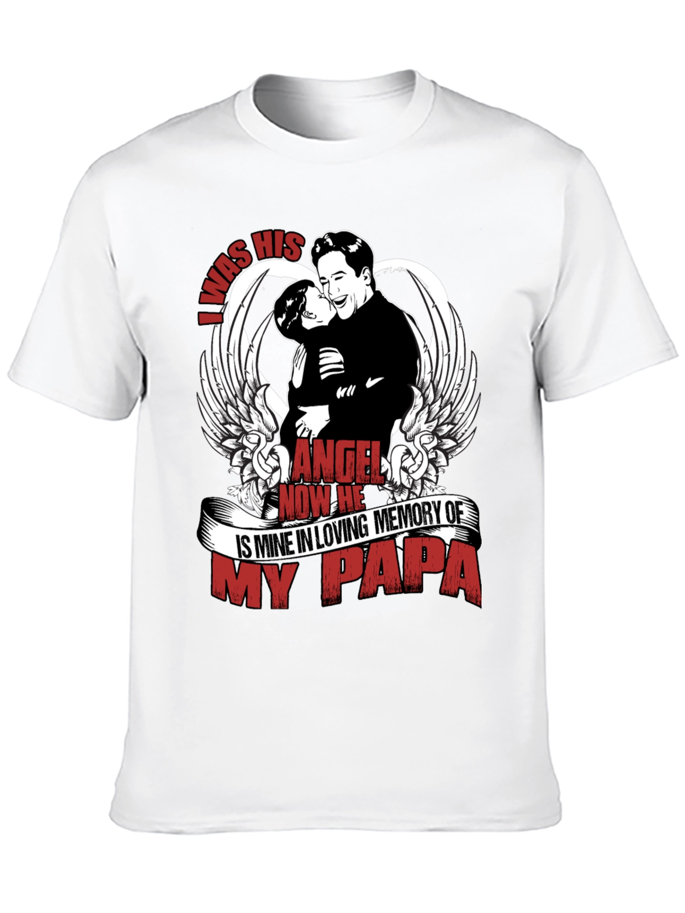Memorial Papa Angel T-Shirt