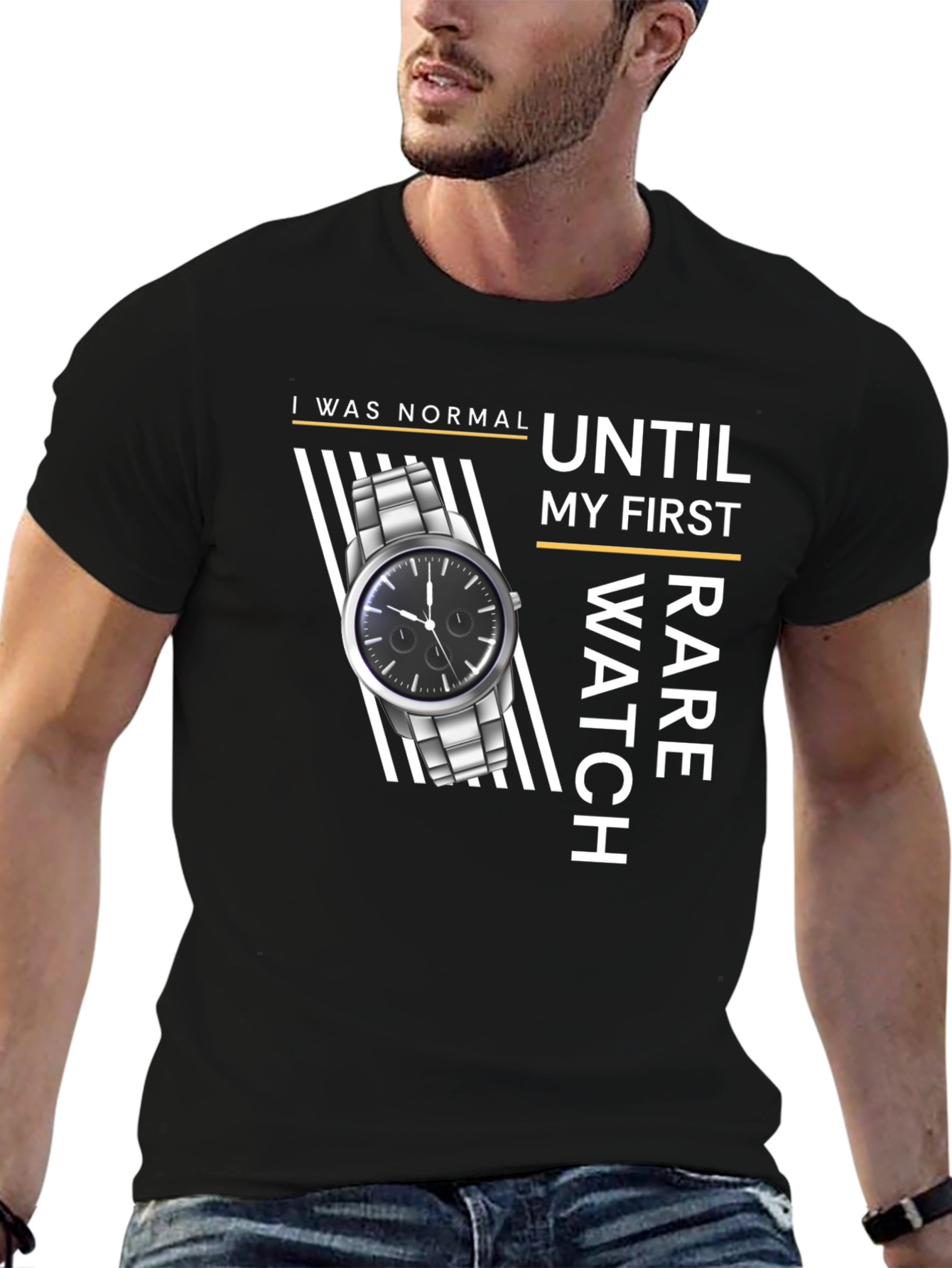 Rare Watch Graphic Tee - Unique Style