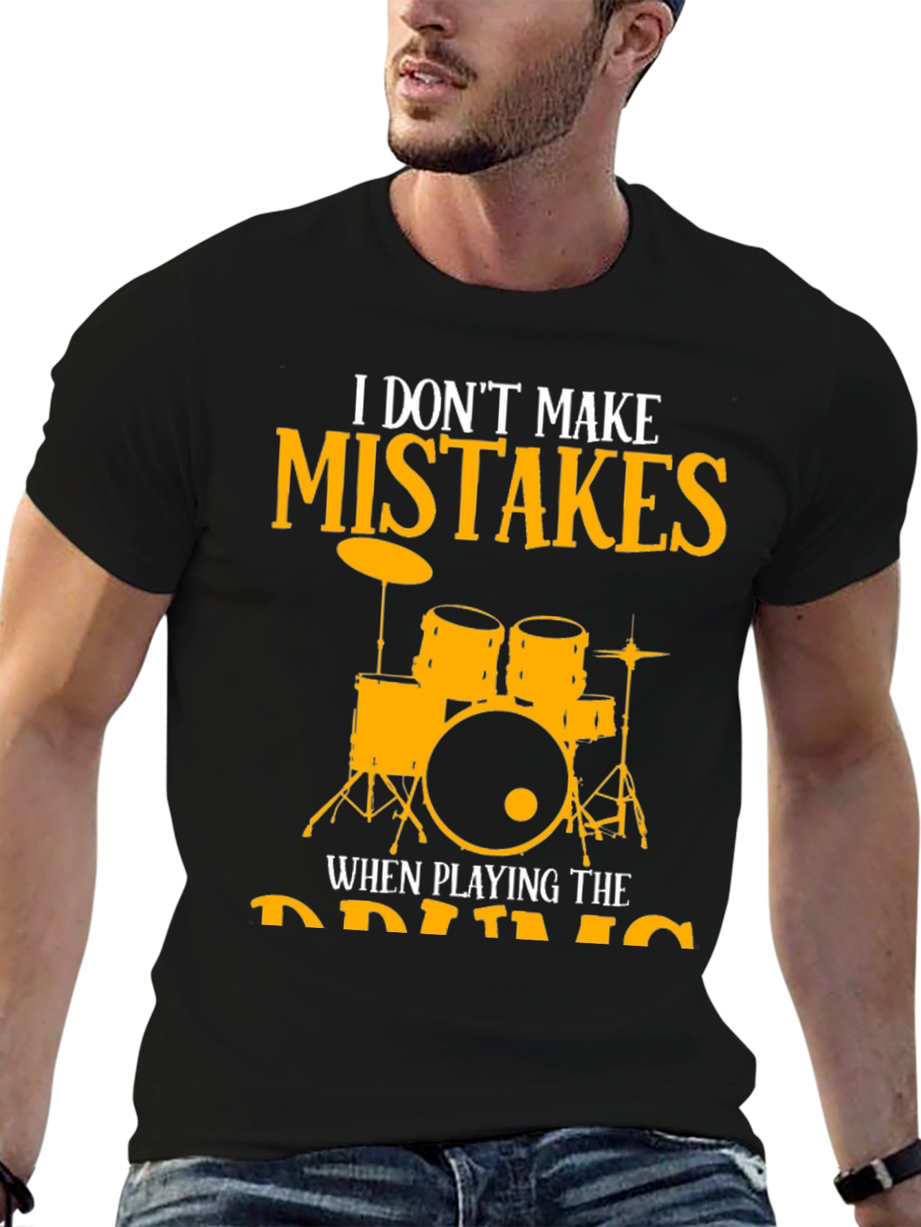 I Dont Make Mistakes Playing Drums T-Shirt