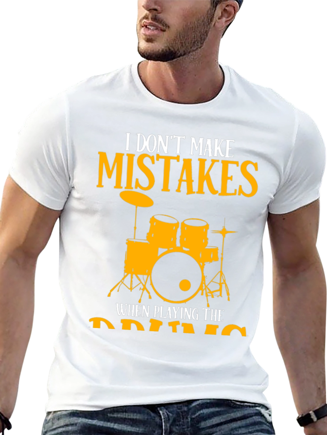 I Dont Make Mistakes Playing Drums T-Shirt