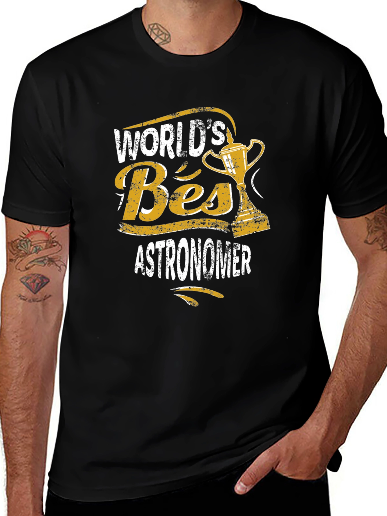 Worlds Best Astronomer Graphic T-Shirt