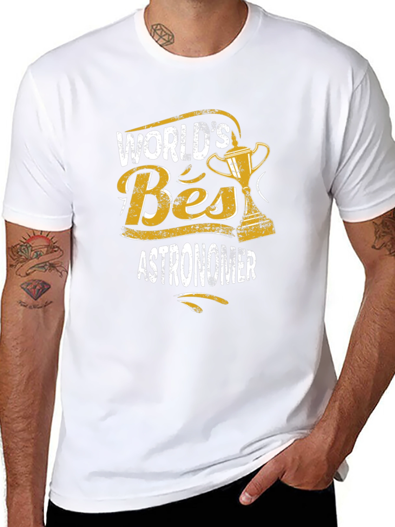 Worlds Best Astronomer Graphic T-Shirt