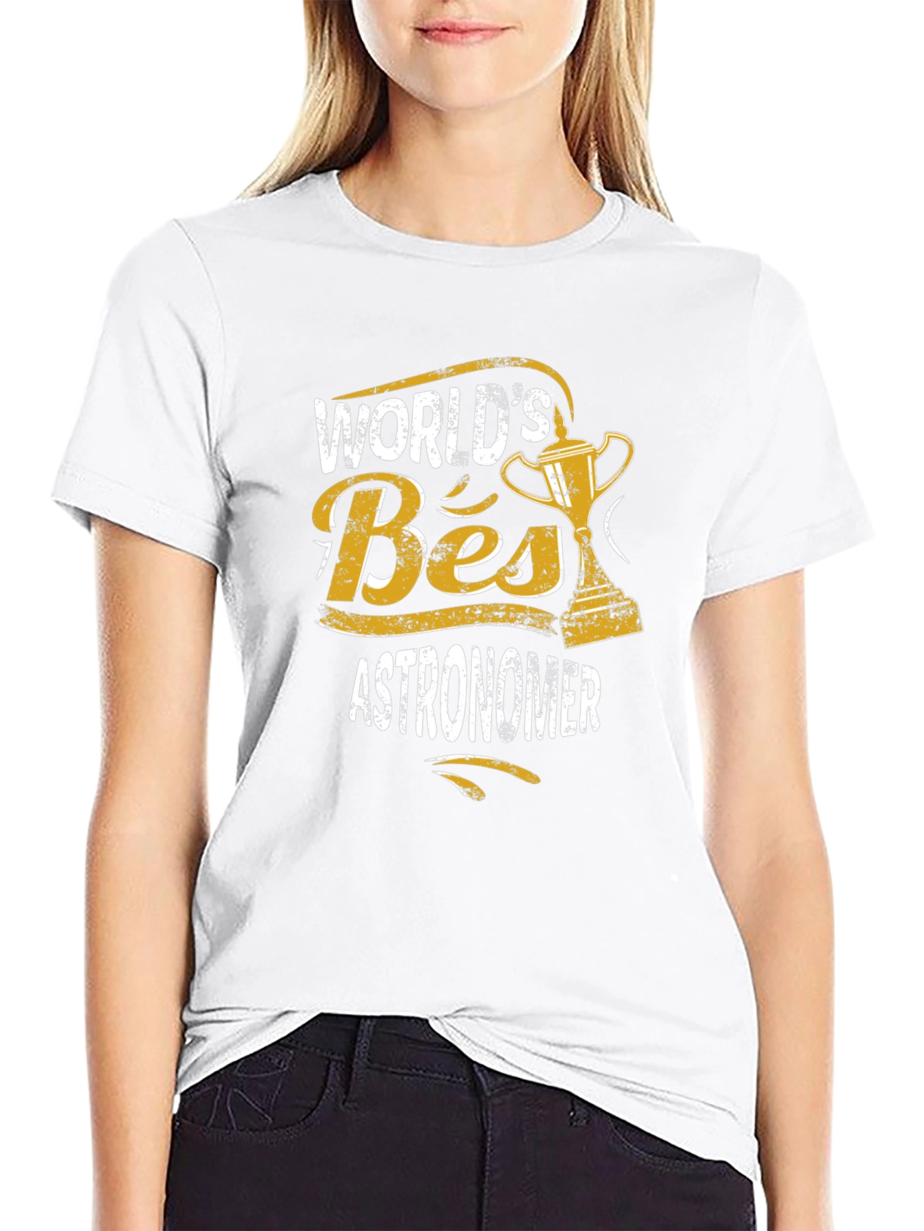 Worlds Best Astronomer Graphic T-Shirt