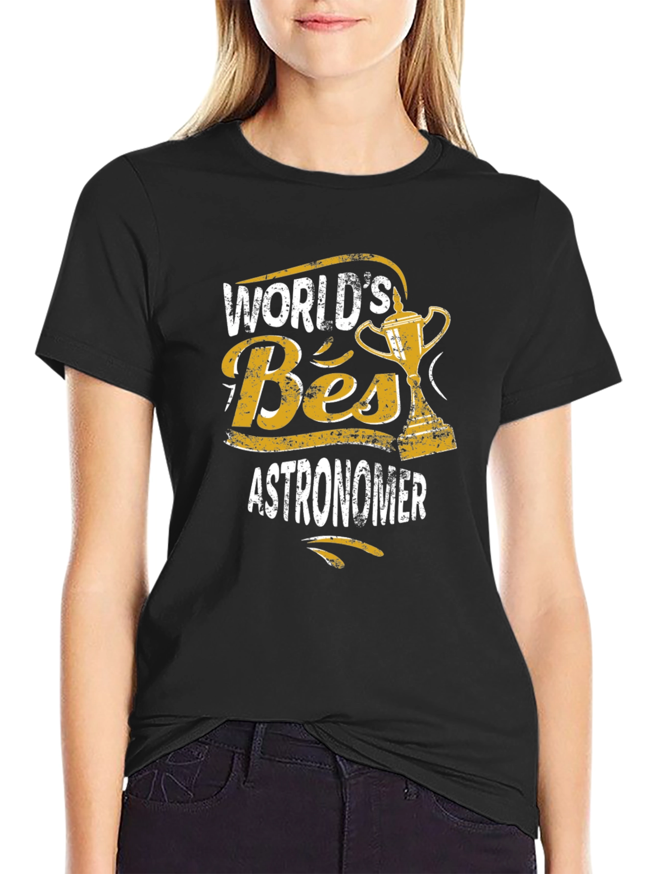 Worlds Best Astronomer Graphic T-Shirt