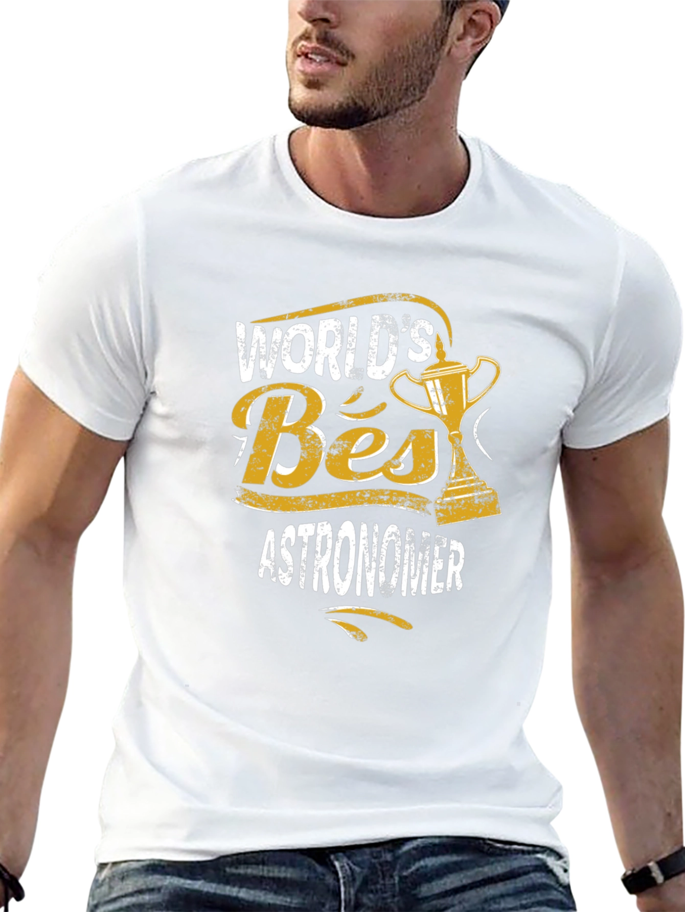 Worlds Best Astronomer Graphic T-Shirt