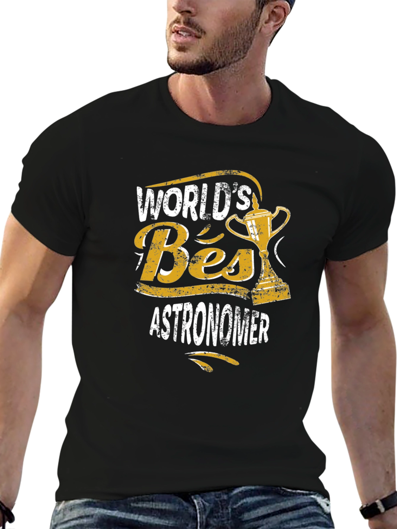 Worlds Best Astronomer Graphic T-Shirt