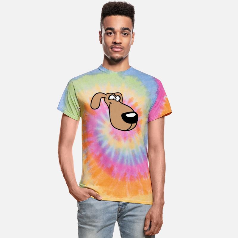 Dog Face Funny Silly Crazy Comic Cartoon Happy Mad
