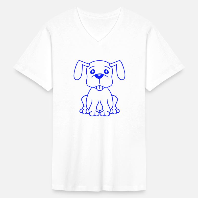Dog Sits Cute Little Happy Puppy Pet Friendly Fun