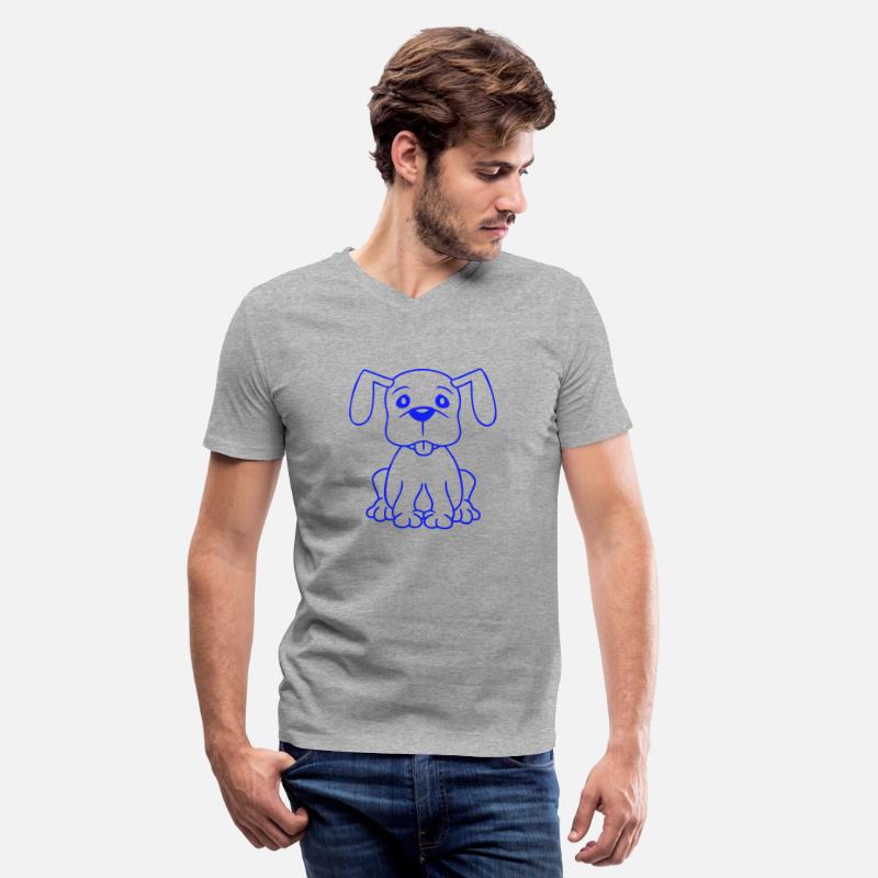 Dog Sits Cute Little Happy Puppy Pet Friendly Fun