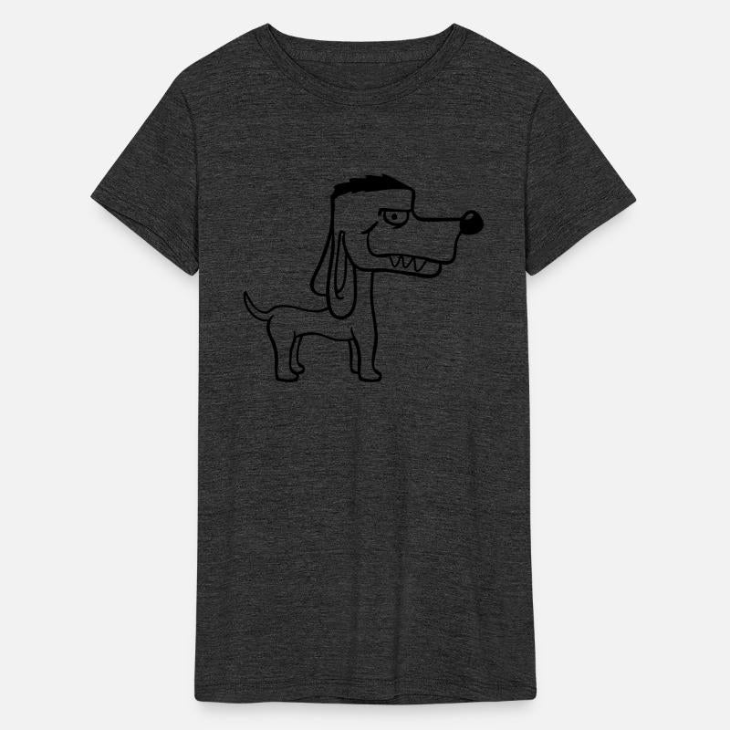 Dog Standing Bad Guy Dangerous Teeth Monster Fun