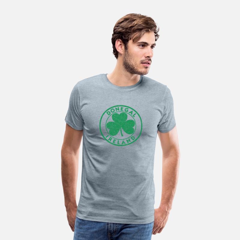 Donegal Ireland Shamrock Sign Distressed Green