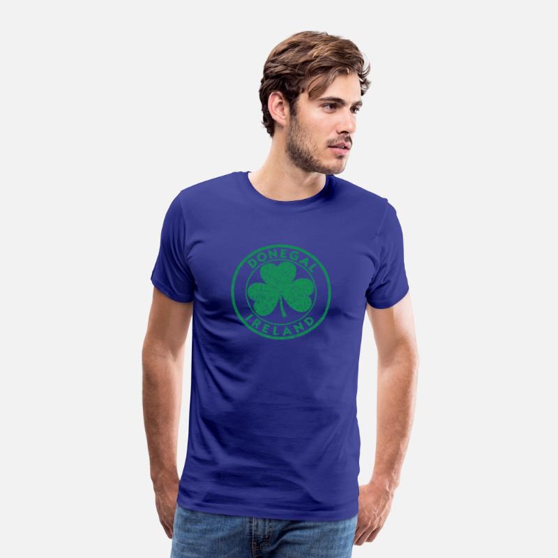 Donegal Ireland Shamrock Sign Distressed Green