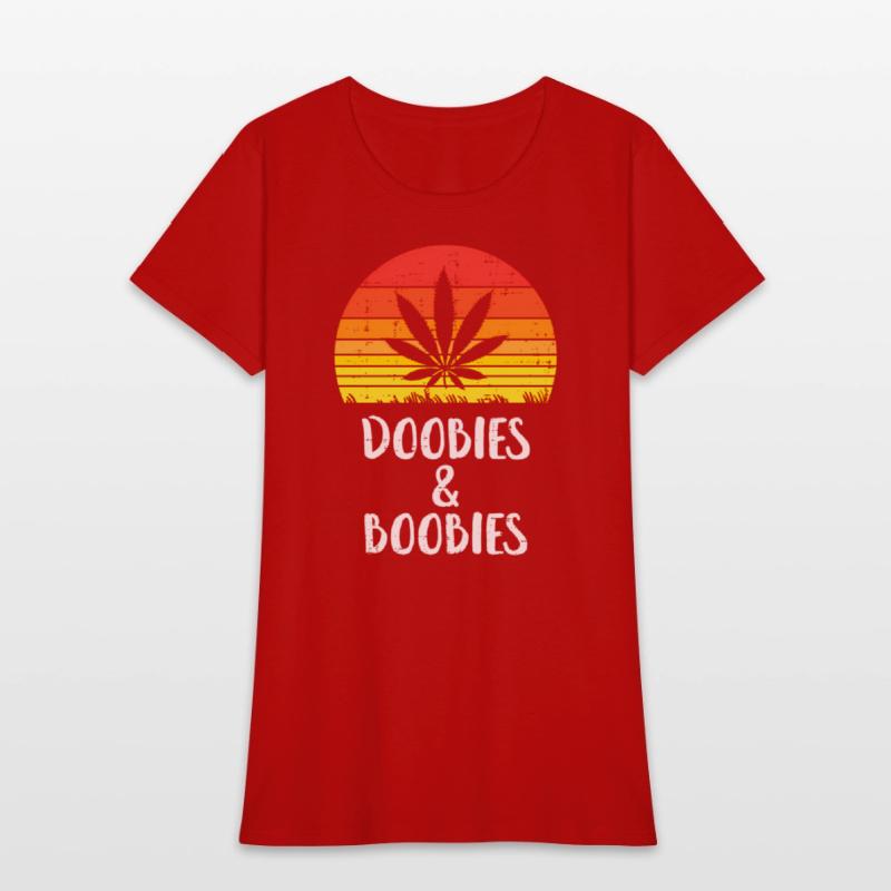 Doobies And Boobies Weed Cannabis 420 Stoner