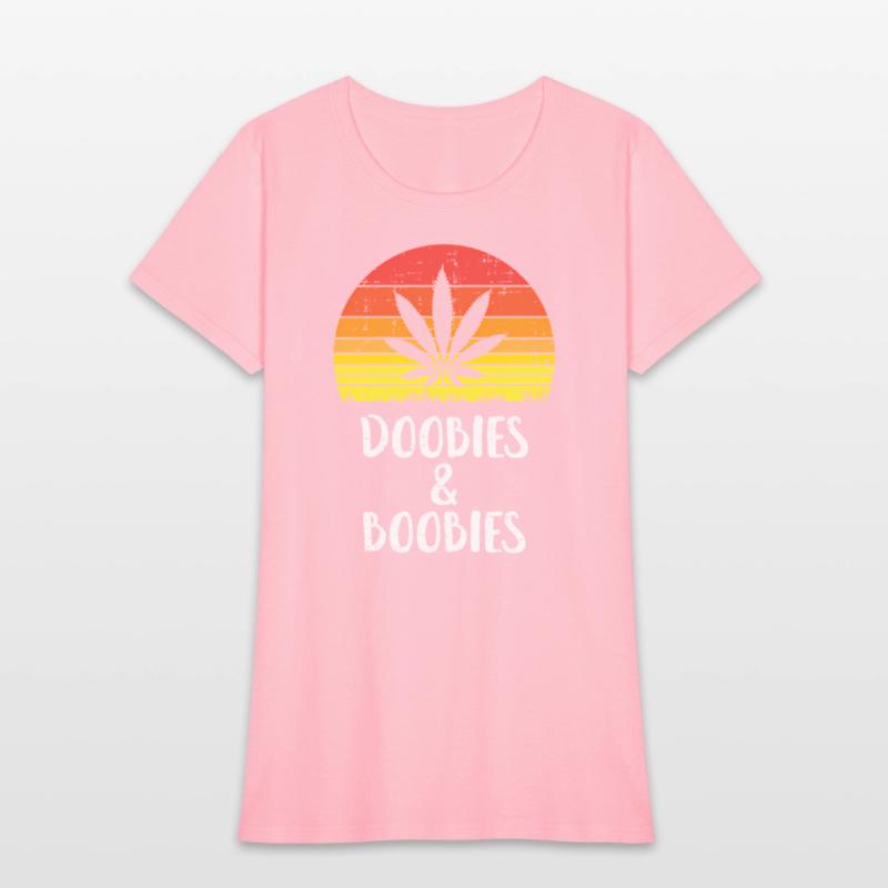 Doobies And Boobies Weed Cannabis 420 Stoner