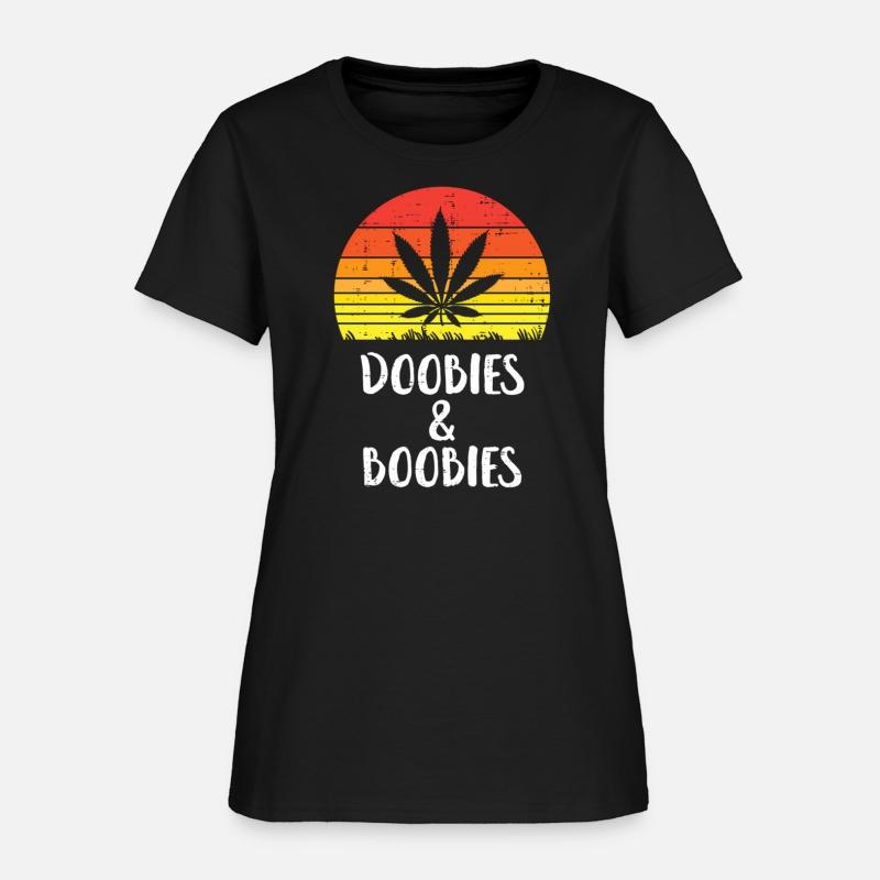 Doobies And Boobies Weed Cannabis 420 Stoner