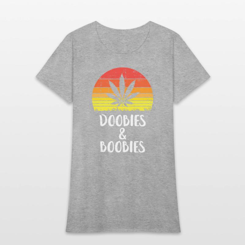 Doobies And Boobies Weed Cannabis 420 Stoner