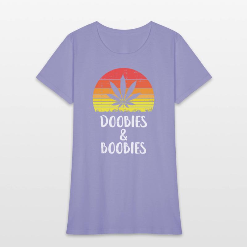 Doobies And Boobies Weed Cannabis 420 Stoner